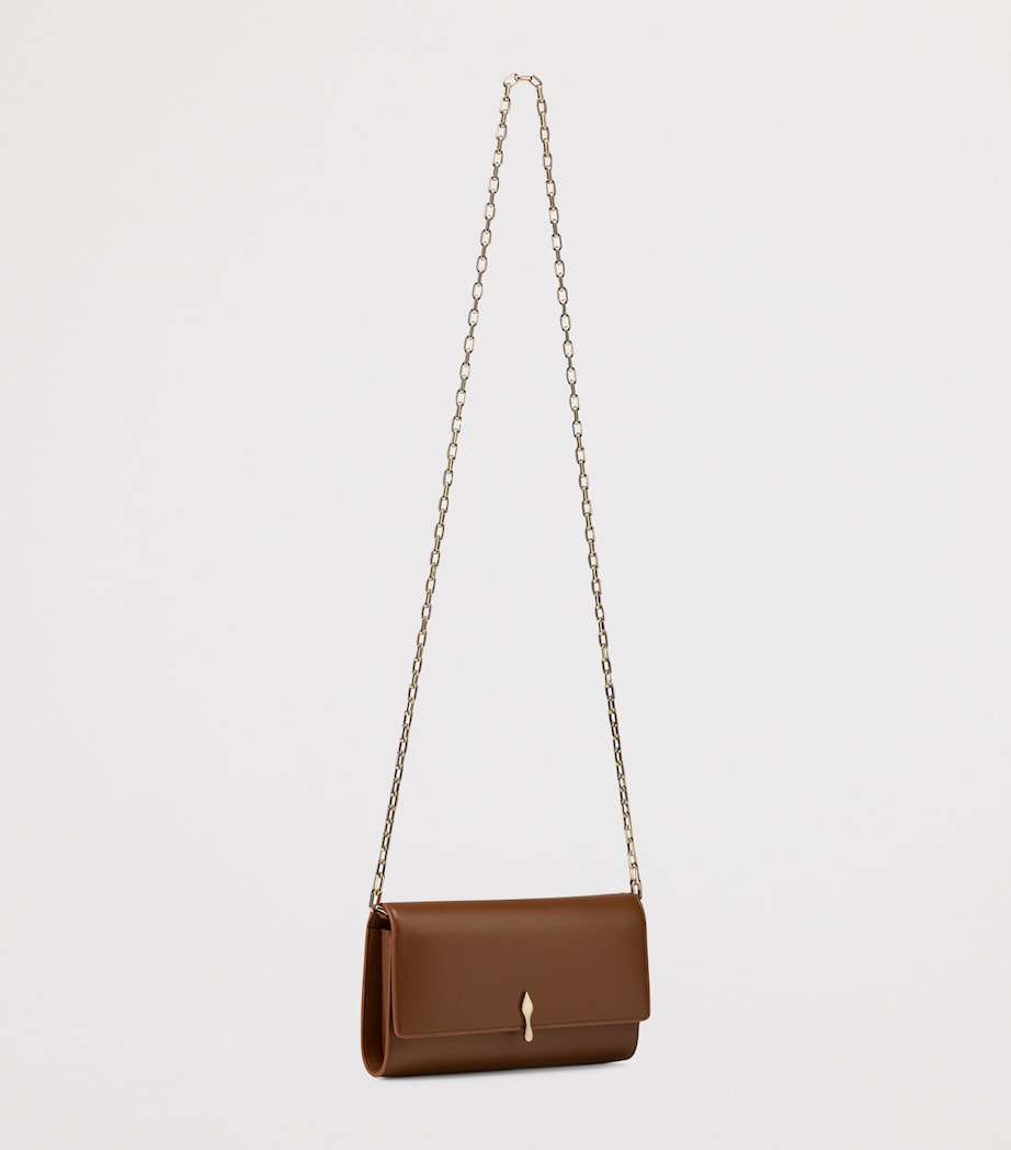 Christian Louboutin Bettina nappa leather chain wallet, imported from the UK