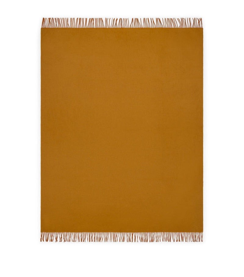 Begg x Co Kaschmirdecke Arran Solid 147x183cm, importiert aus Großbritannien