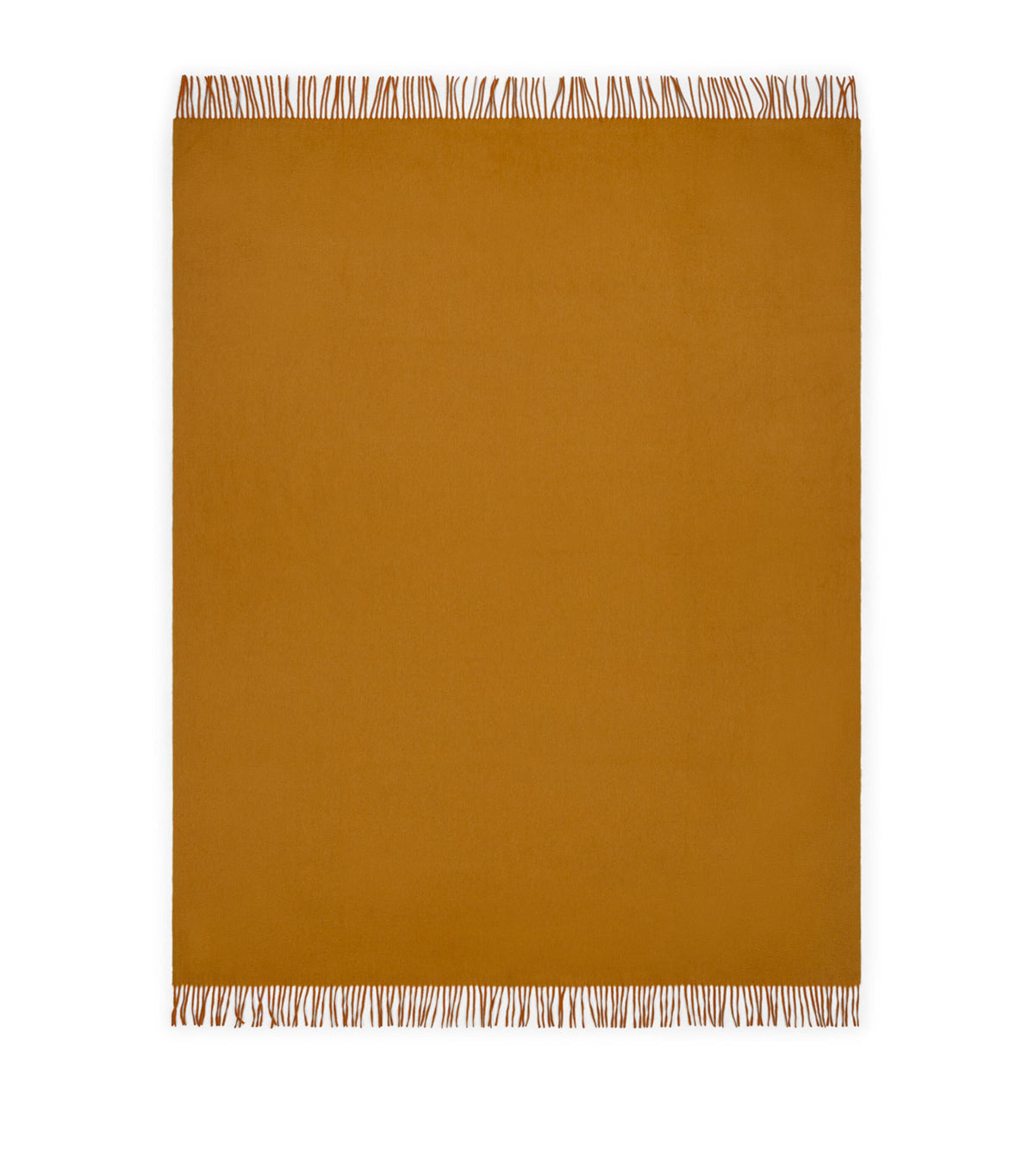 Cashmere Arran Solid Throw (147cm x 183cm)