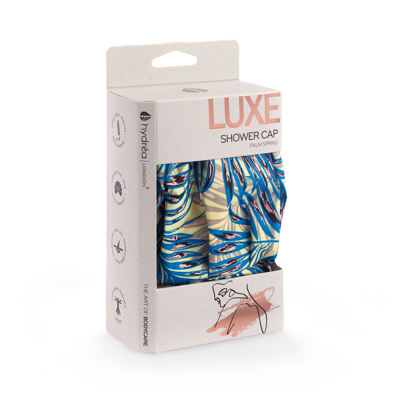 Hydréa London Palm Spring shower cap - British product