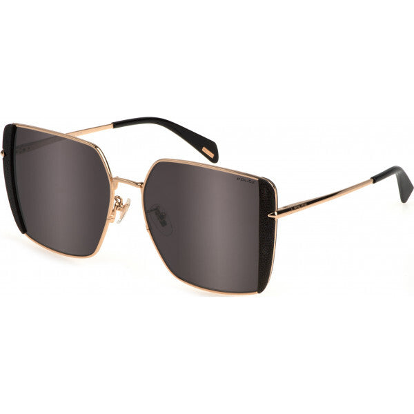 Police brown metal SPLL37E sunglasses 56 300X, imported from the UK