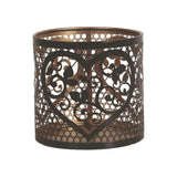 Aroma 3 in 1 tealight holder wax melt burner black heart, imported from the UK
