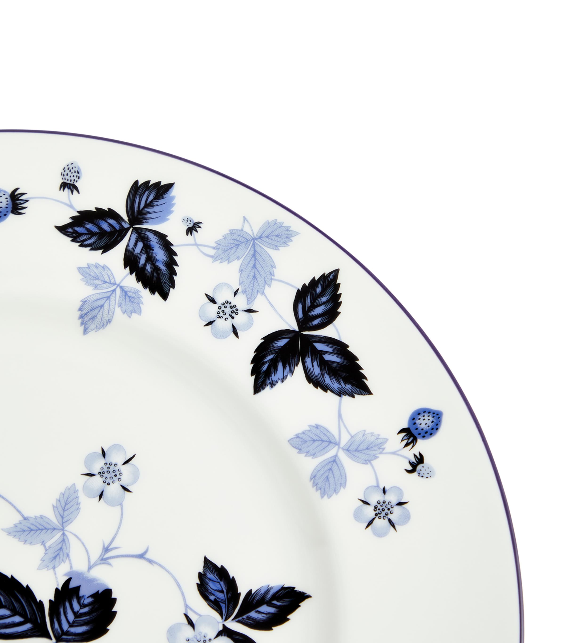 Wedgwood Wild Strawberry Inky Blue dinner plate 27cm (British brand)