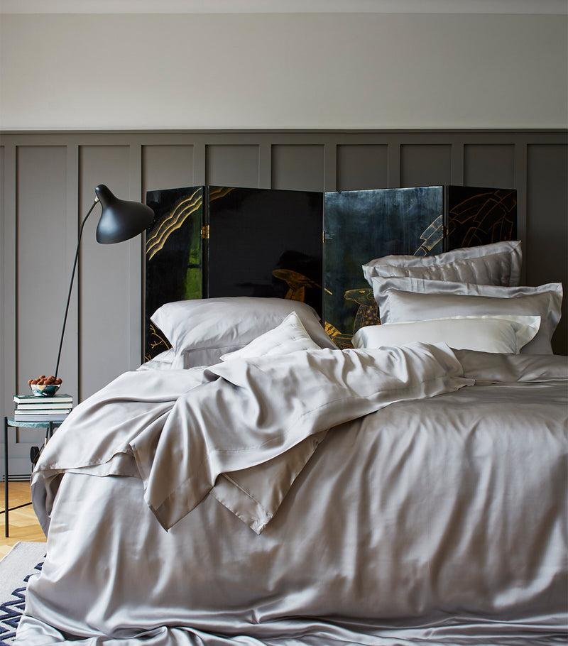 Gingerlily silk double flat sheet 230cm x 310cm, UK version