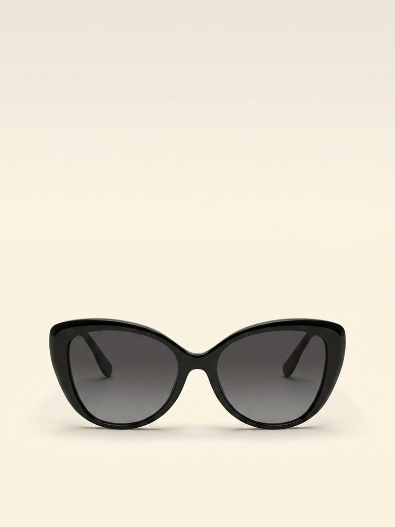 Burberry BE4407 cat-eye check acetate sunglasses, imported from the UK