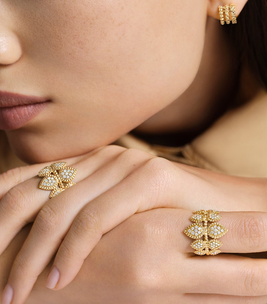 Boucheron Serpent Bohème diamond ring, imported from the UK