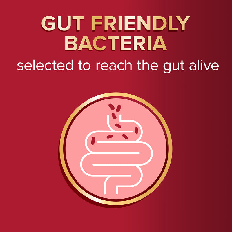 Seven Seas Omega-3 gut friendly bacteria capsules 30 count, UK version
