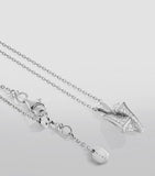 MARLI New York Cleo necklace in white gold with diamonds (British brand)