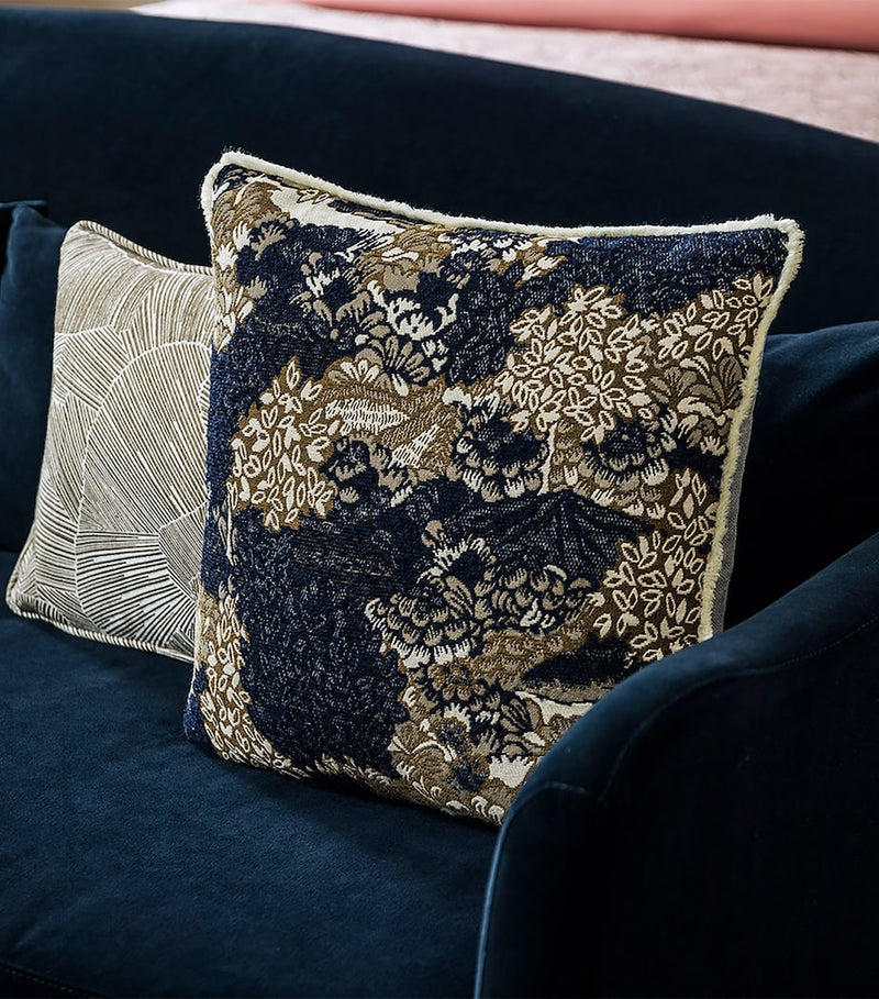 Yves Delorme Paysages square cushion cover 45cm x 45cm (British brand)