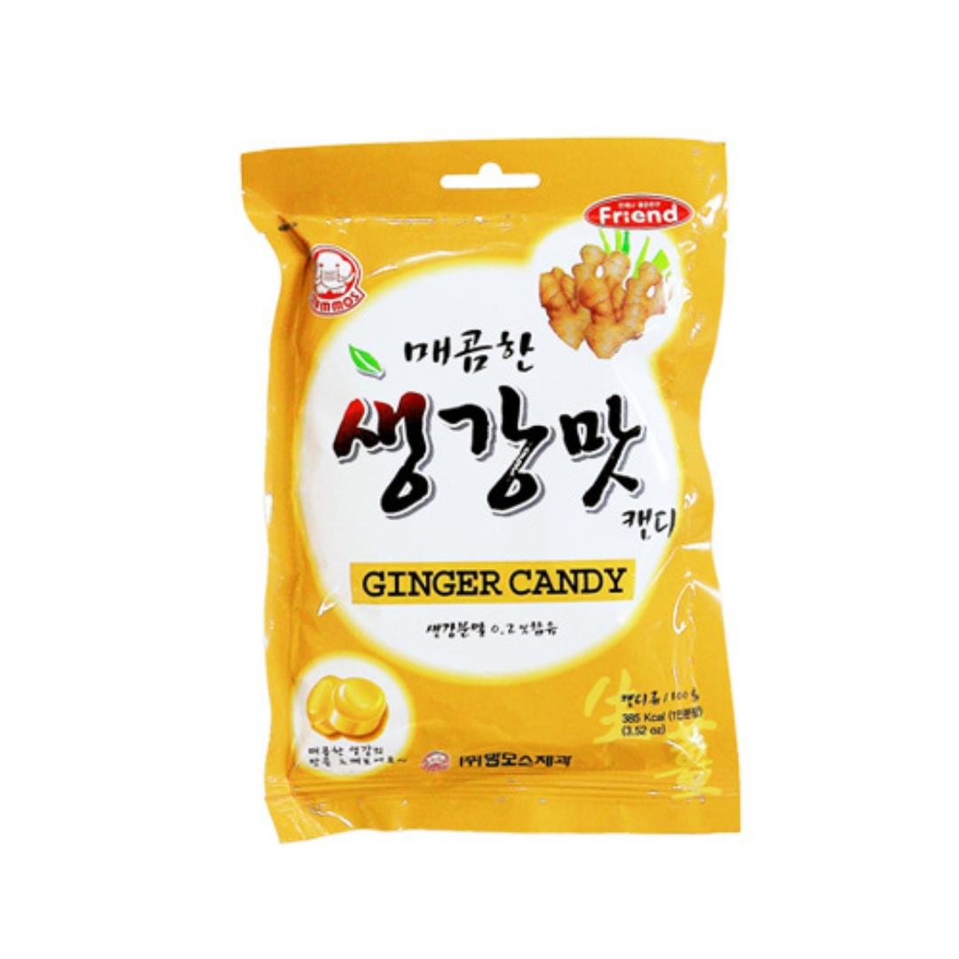 Mammos ginger candy sweets in a packet - British product