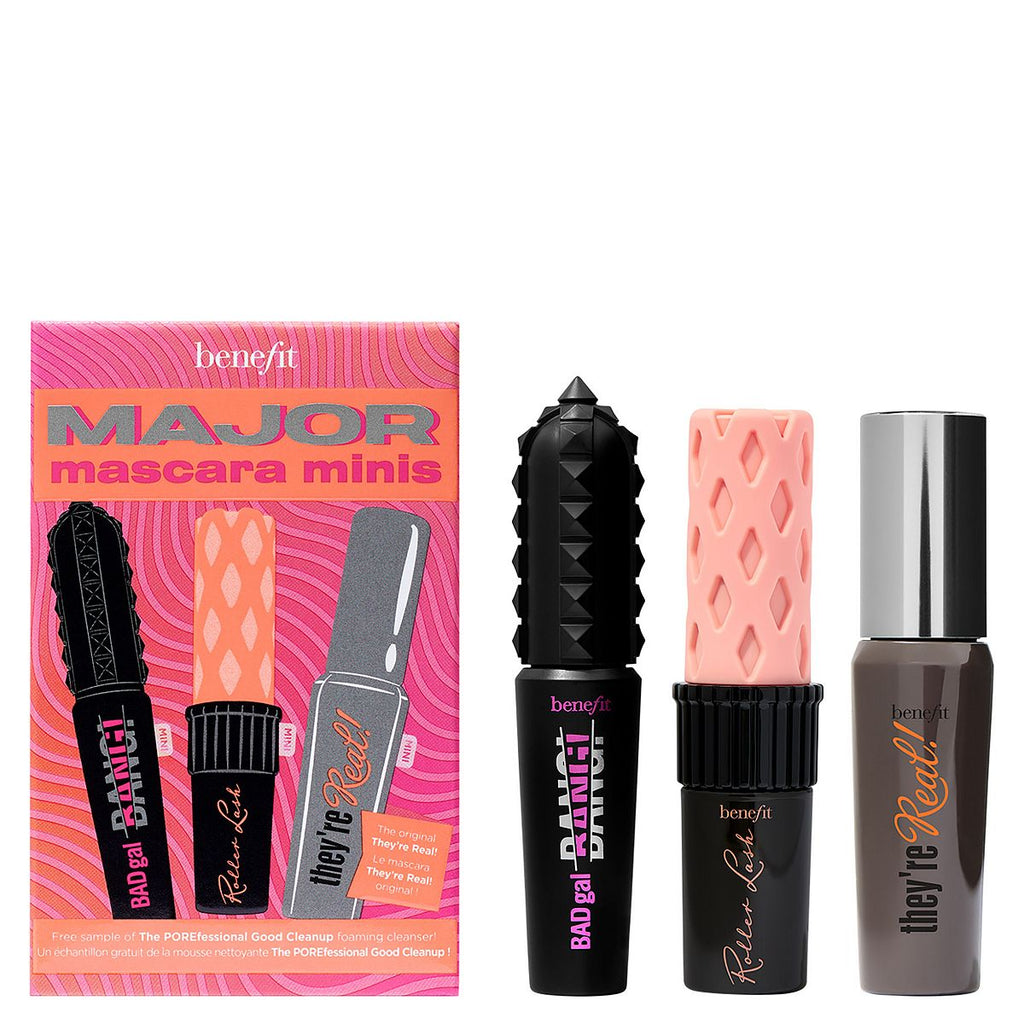 Benefit Major Mascara Minis with They're Real Magnet Original 2023 Trial Set