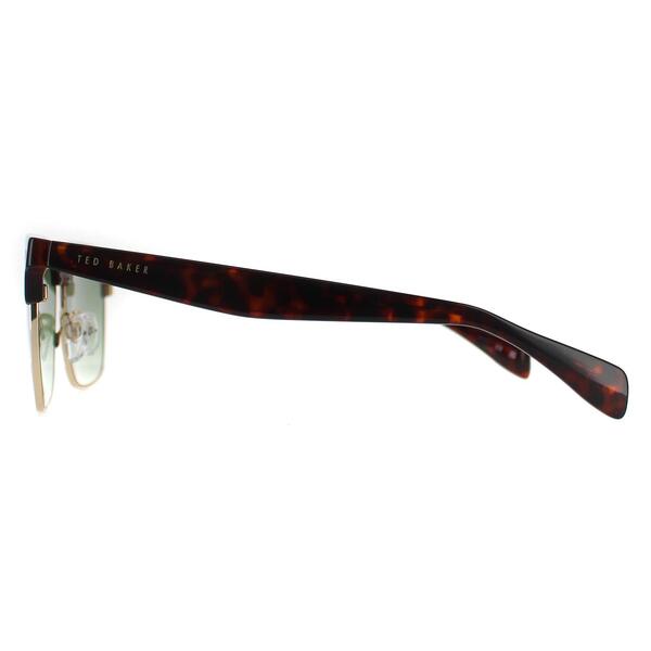 Ted Baker Floyd men's sunglasses brown semi rimless, UK version