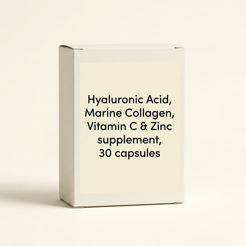 High Strength Marine Collagen and Hyaluronic Acid Skin Support 30 Capsules