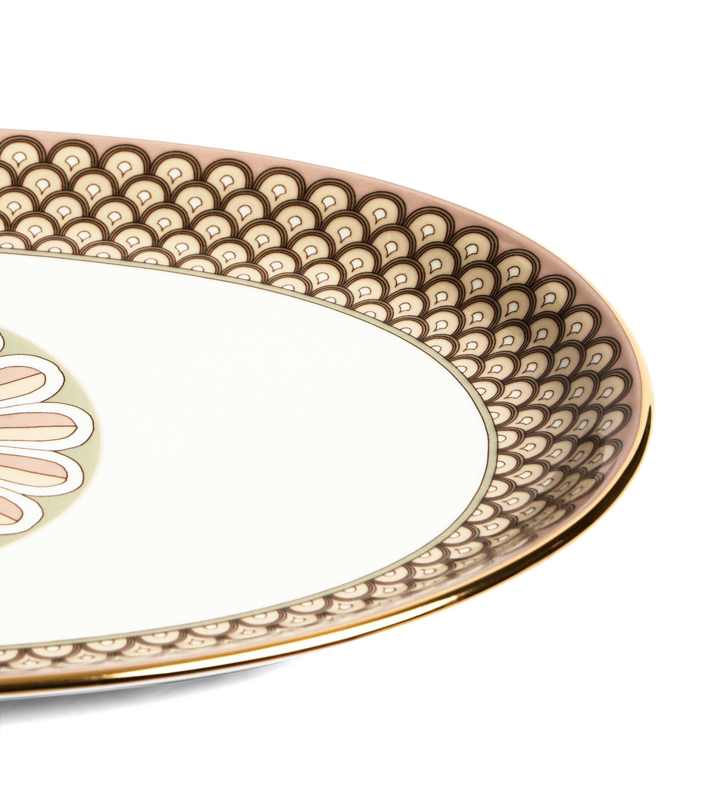 La Doublej porcelain Napoli oval platter 36cm, UK version