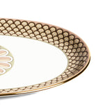 La Doublej porcelain Napoli oval platter 36cm, UK version
