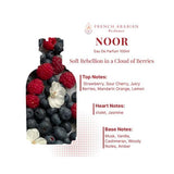 French Arabian Noor Eau de Parfum 100ml - British product