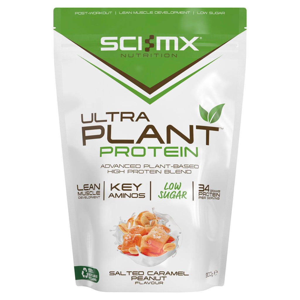 Sci-MX Nutrition Salted Caramel Peanut Flavour Ultra Plant Protein 900g