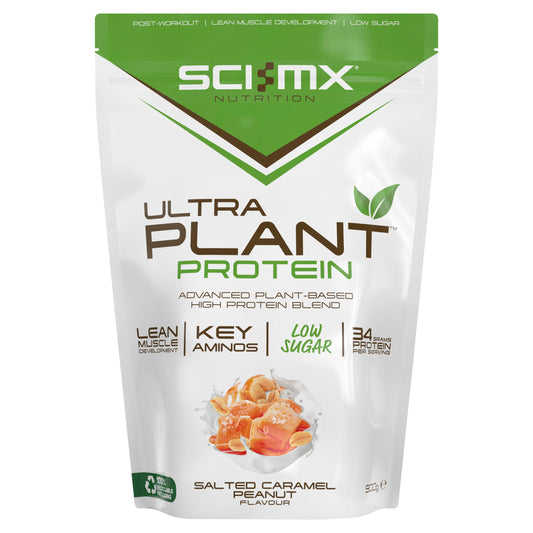 Sci-MX Nutrition Salted Caramel Peanut Flavour Ultra Plant Protein 900g GOODS Sainsburys   