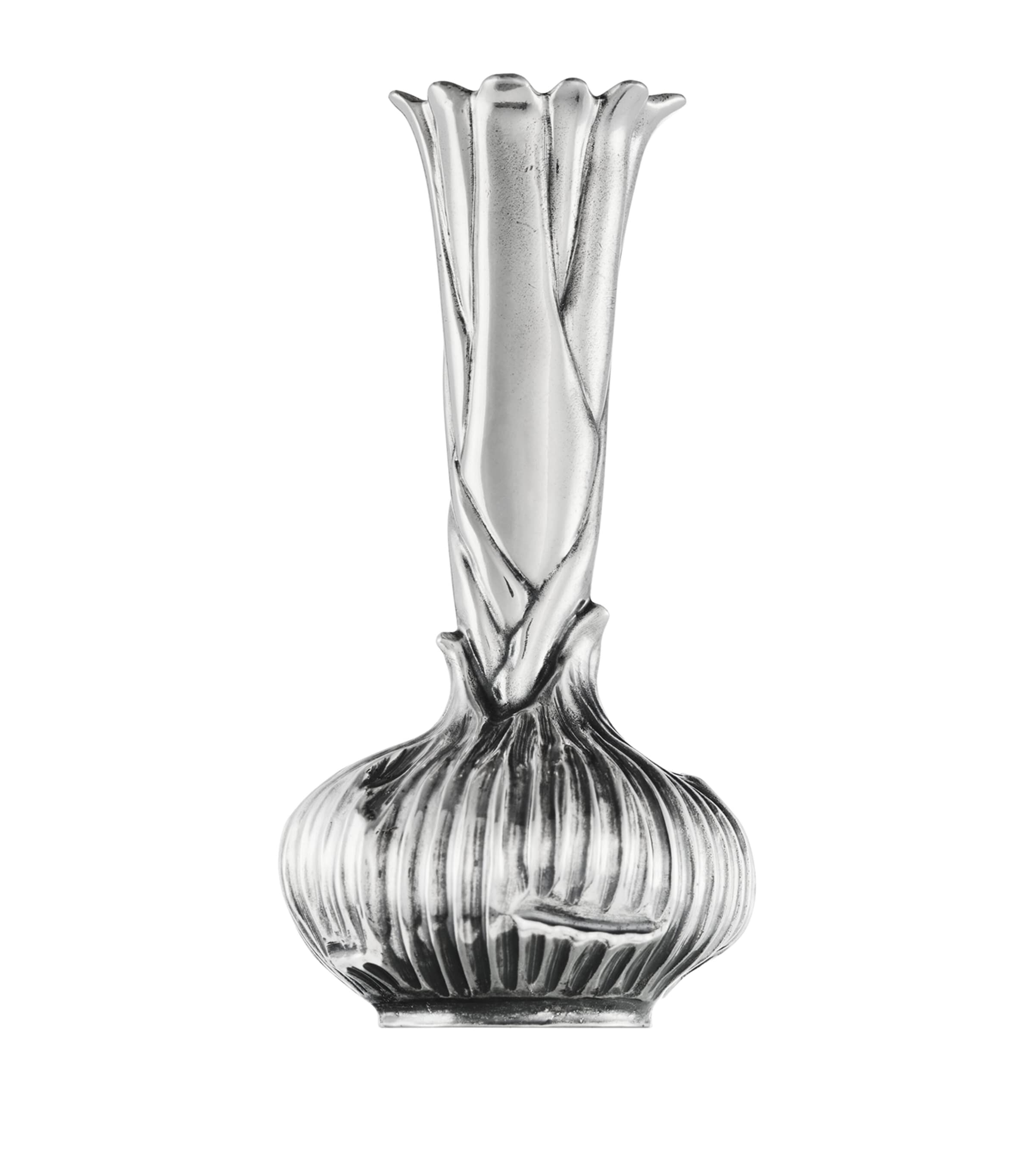 Christofle silver-plated onion vase 10.5cm - British product