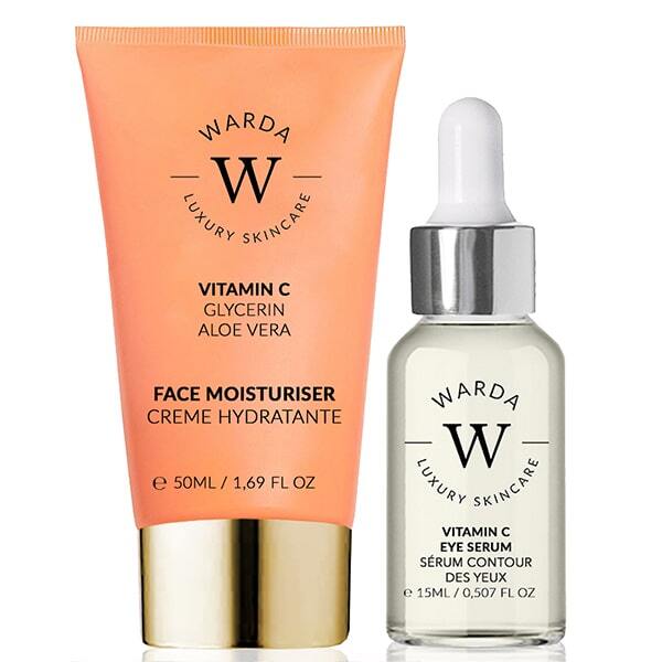 Warda Vitamin C skincare set 50ml + 15ml, imported from the UK