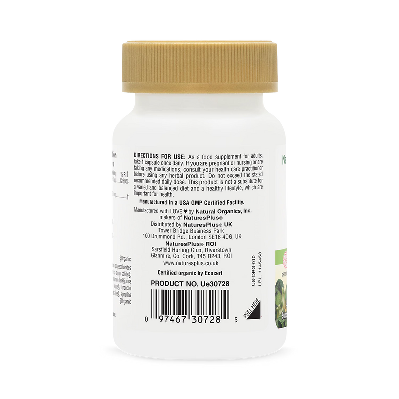 NaturesPlus Sol Garden organic vitamin D3 2500IU, imported from the UK