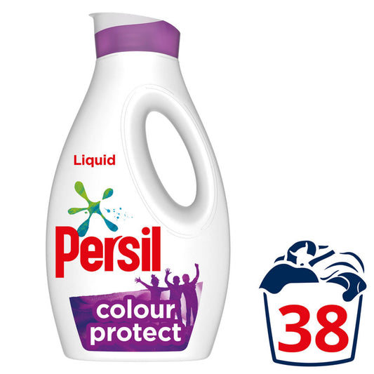 Persil Colour Laundry Washing Liquid Detergent 38 Washes GOODS ASDA   