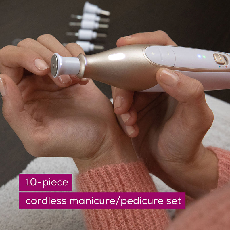 Beurer cordless manicure pedicure set - British product
