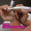 Beurer cordless manicure pedicure set - British product