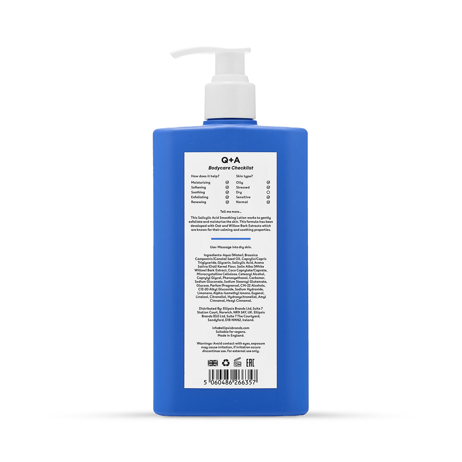 Q+A Salicylic Acid Smoothing Lotion 250ml