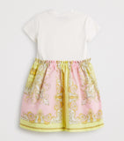 Versace Kids Cotton Barocco T-Shirt Dress 12 Months - 5 Years (British brand)