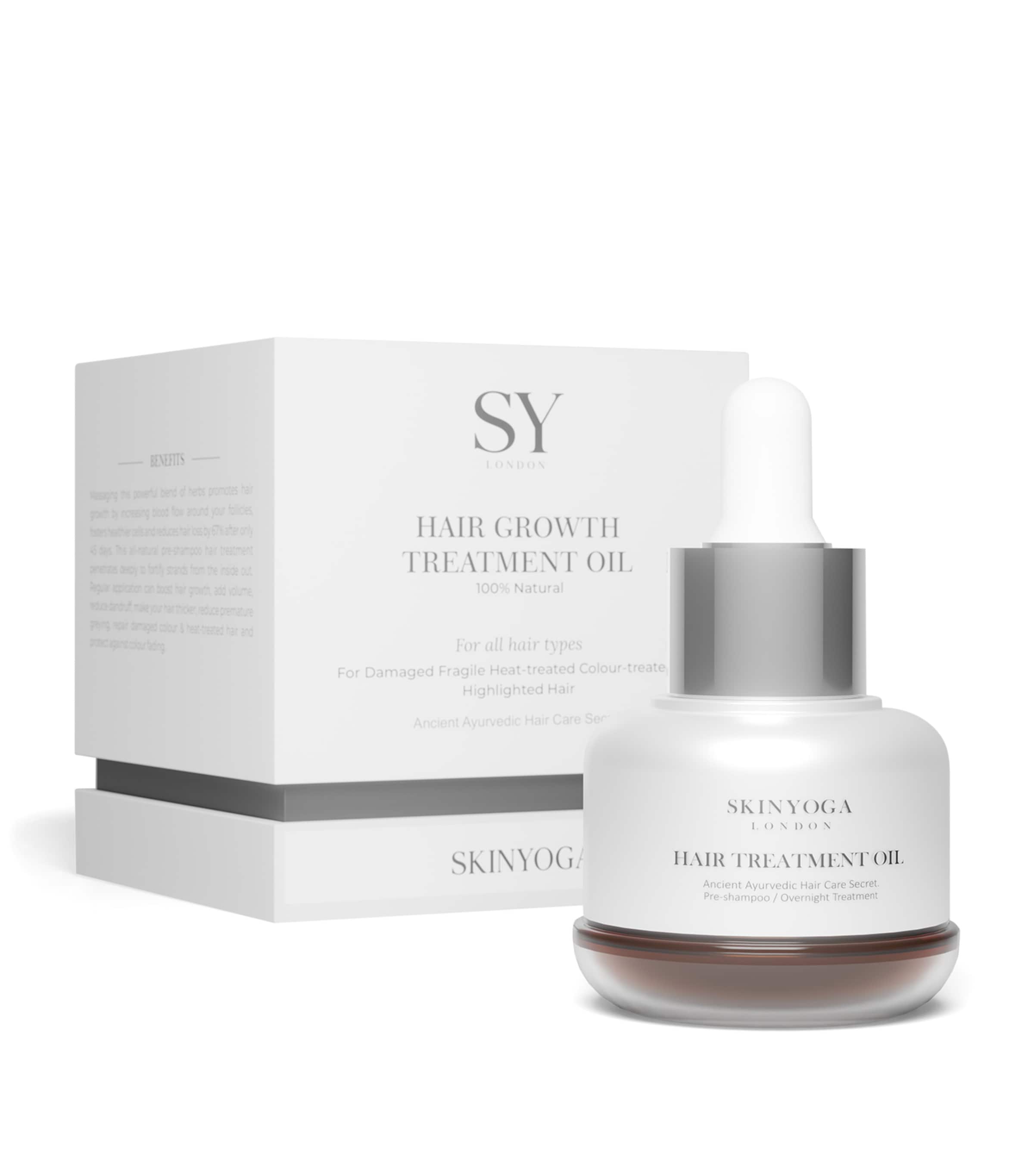 Skinyoga Hair Growth Treatment Oil 25ml (British brand)