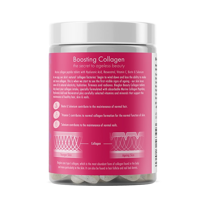 Bioglan Beauty Collagen 90 Tablets Hair, Skin & Nails Vitamins Holland&Barrett