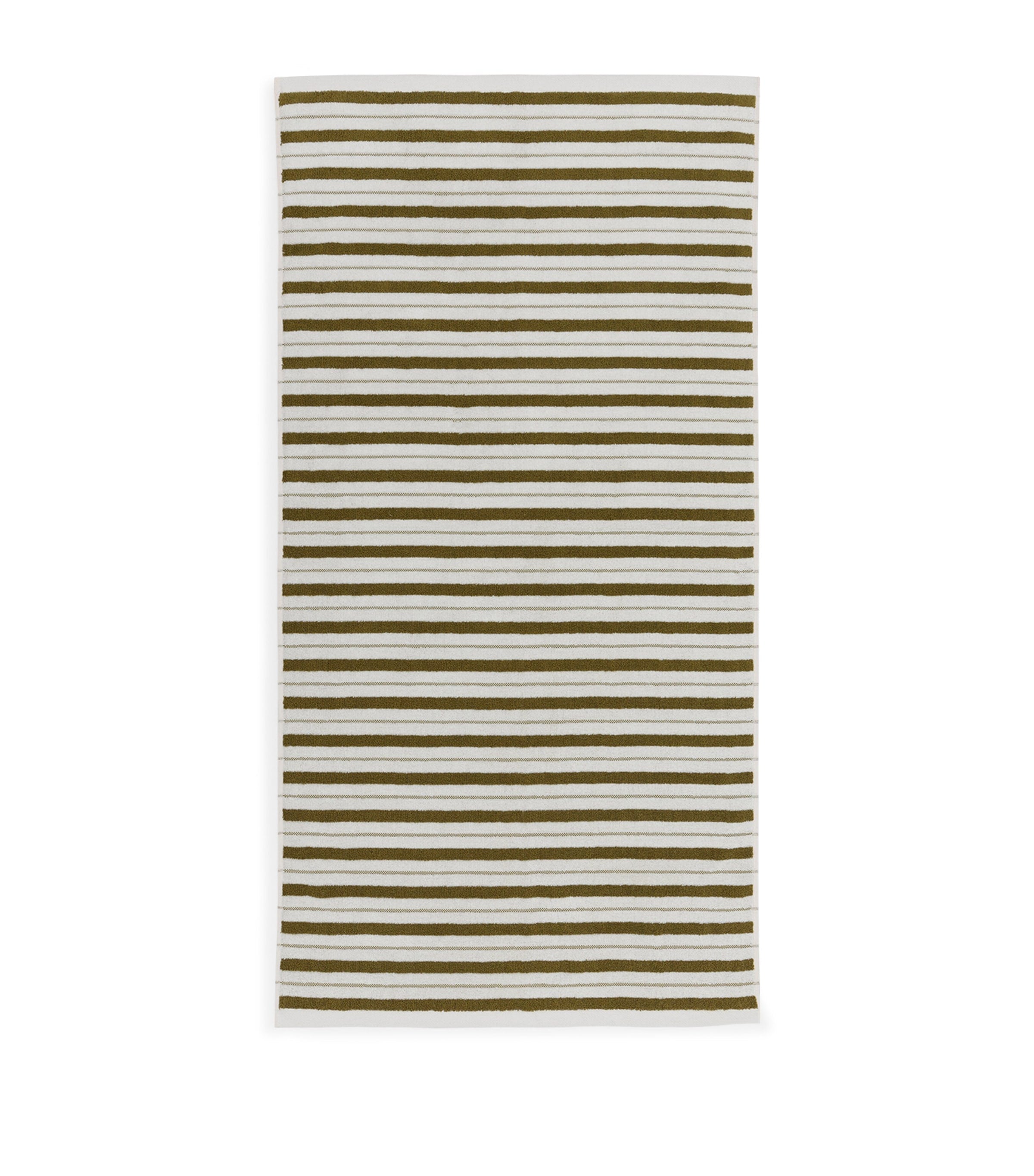 BAINA organic cotton striped bath towel 70cm x 140cm - British product