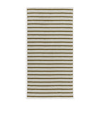 BAINA organic cotton striped bath towel 70cm x 140cm - British product