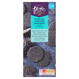 Sainsbury's Charcoal Crackers, Taste the Difference 130g GOODS Sainsburys   