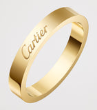 Cartier C de Cartier wedding ring 18k yellow gold (British brand)