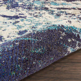 Celestial Ivory Blue Rug in 4 Sizes