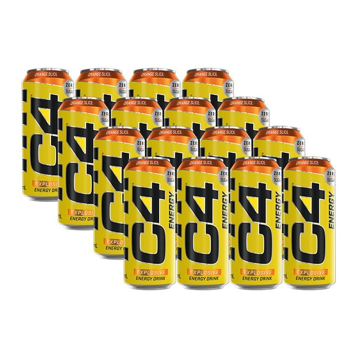 Cellucor C4 Energy Carbonated Orange Slice 12 x 500ml