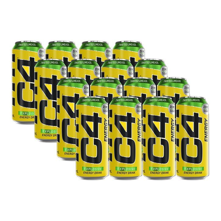 Cellucor C4 Energy Carbonated Twisted Limeade 12 x 500ml