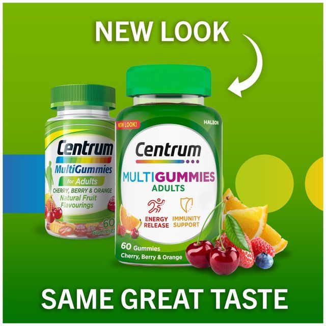 Centrum Multigummies Multivitamin with Vitamin C Chewable Gummies   60 per pack