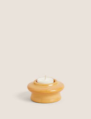 Ceramic Glazed Tealight Holder