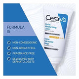 Cerave AM Facial Moisturiser SPF50 Normal to Dry Skin 52ml