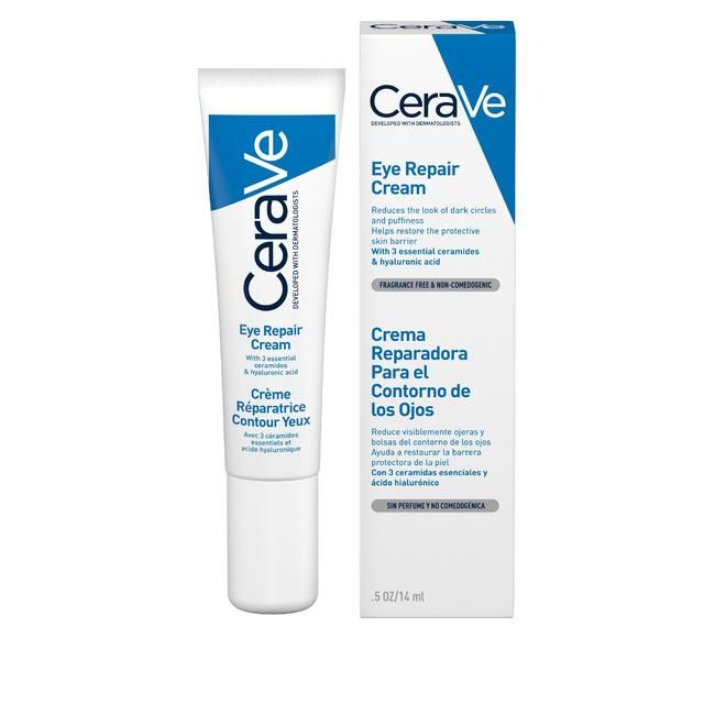 CeraVe Eye Repair Cream with Ceramides for Dark Circles & Puffiness   14ml