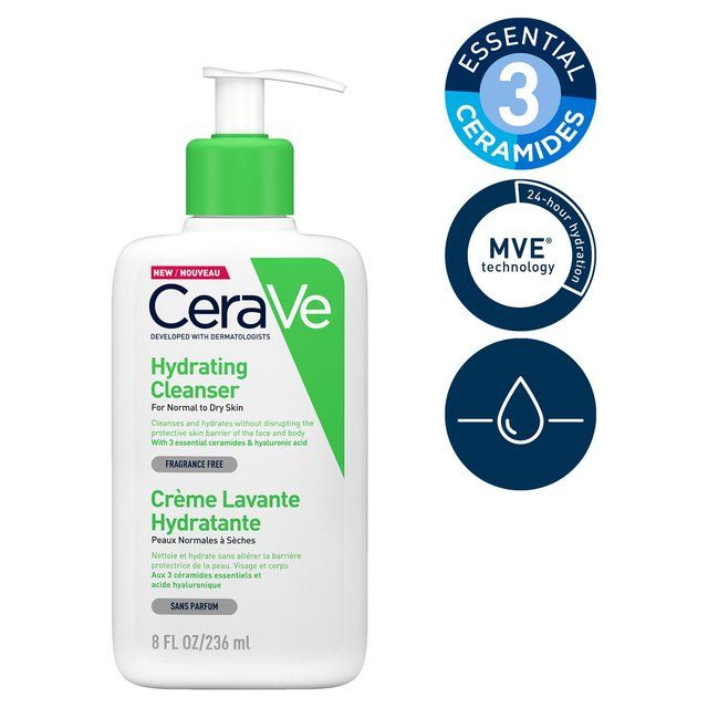 CeraVe Hydrating Cleanser with Hyaluronic Acid   236ml