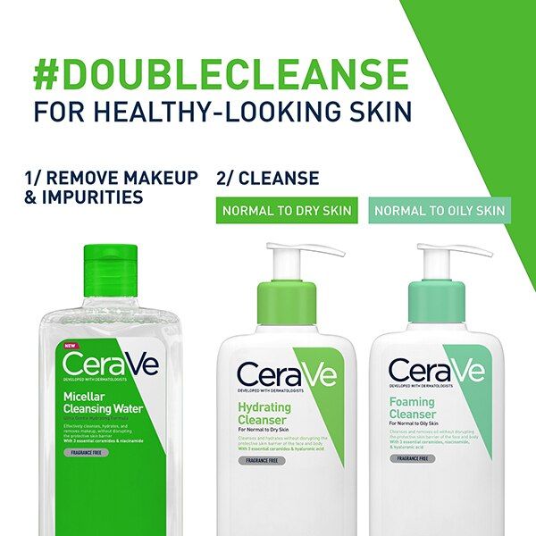 CeraVe Micellar Cleansing Water for All Skin Types 295ml