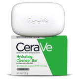 CeraVe&amp;nbsp;Hydrating Cleanser Bar with Hyaluronic Acid and Ceramides for Normal to Dry Skin 128g