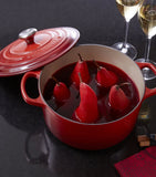 Cerise Round Casserole Dish (24cm)