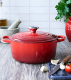 Cerise Round Casserole Dish (28cm)