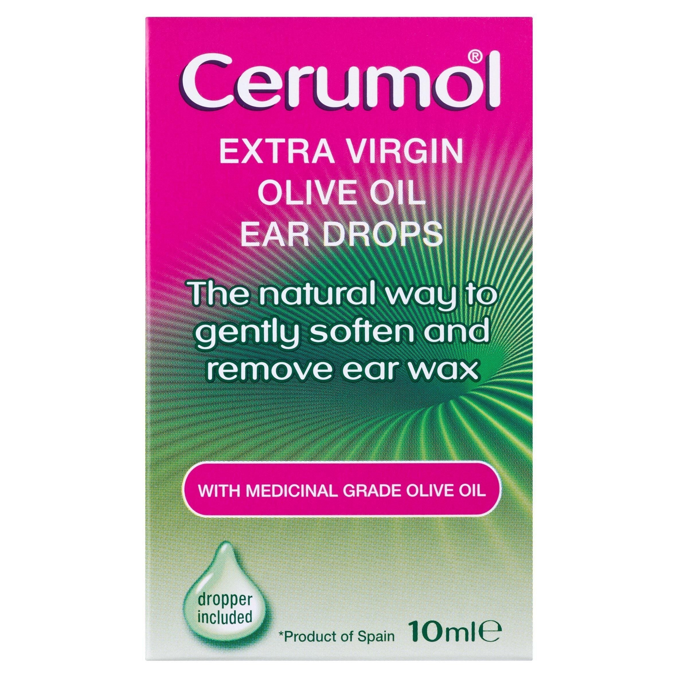 Cerumol Olive Oil, Eardrops 10ml