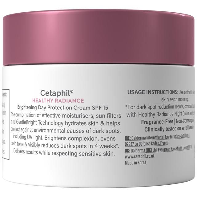 Cetaphil Brightening Healthy Radiance Day Cream with SPF 15   50g